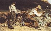 Gustave Courbet The Stonebreakers painting